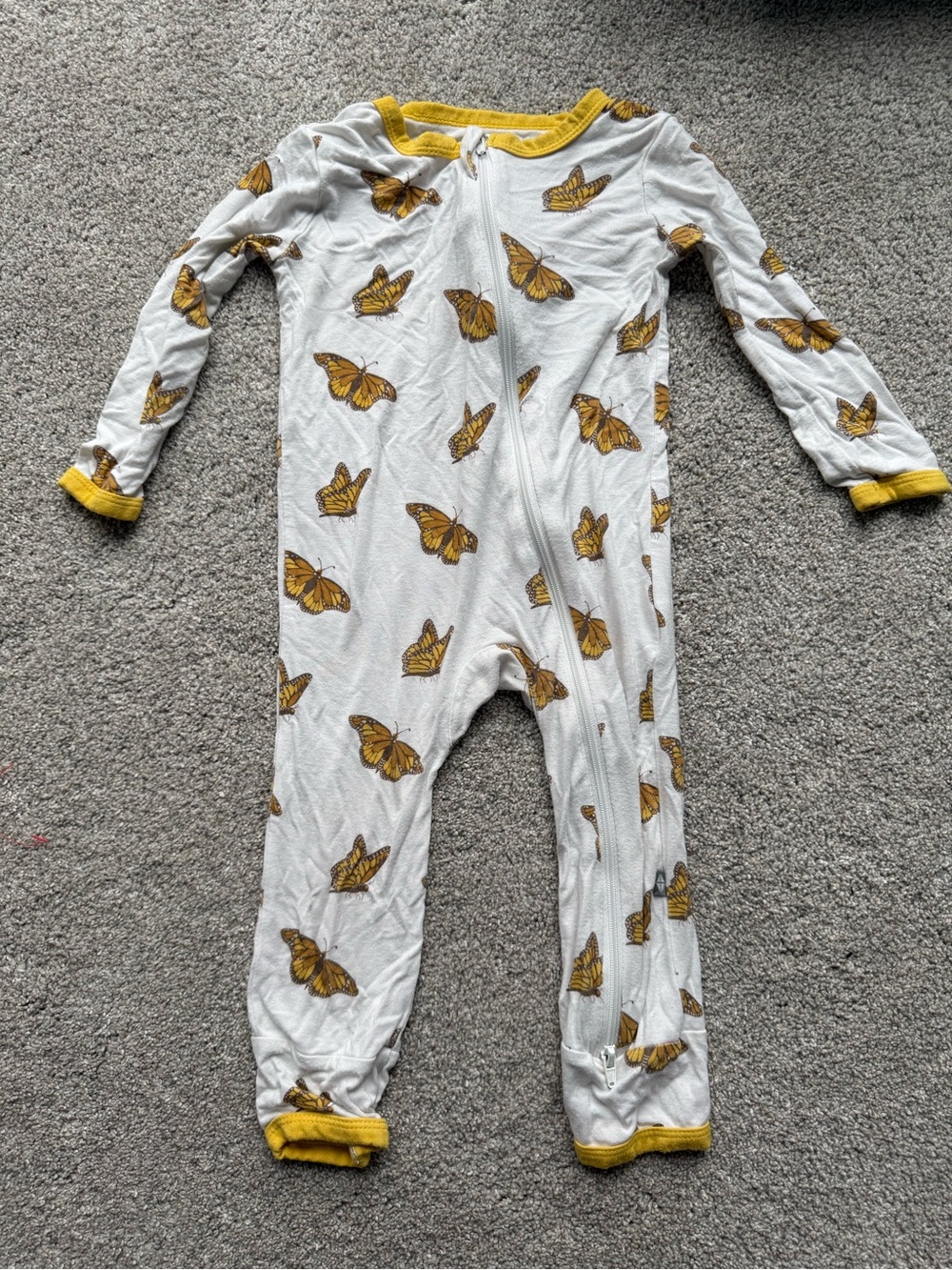 Kyte BABY Monarch 12-18 Zip Romper